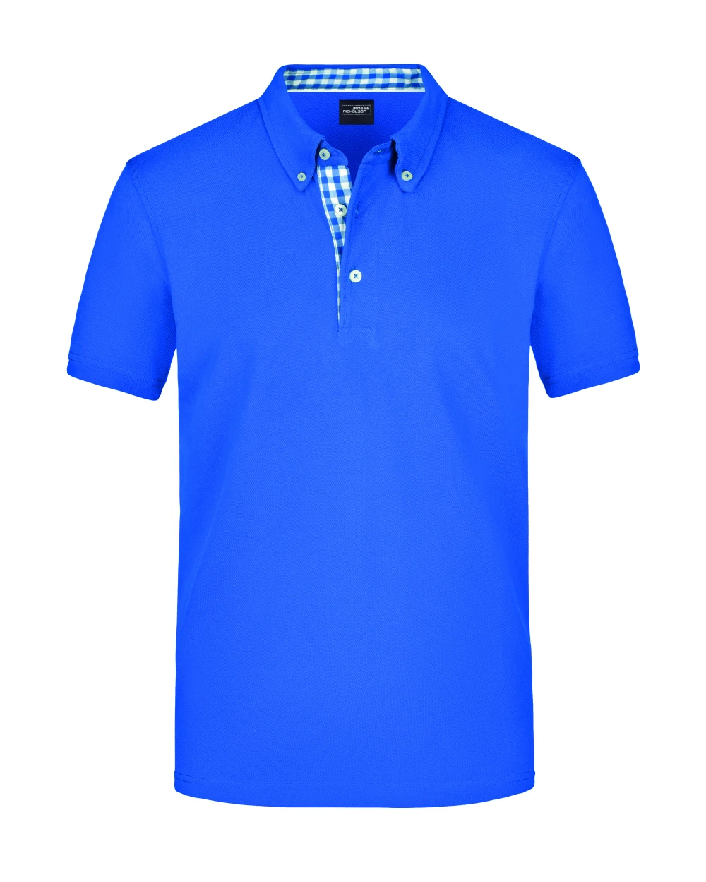 Polo's JAMES & NICHOLSON Men`s Plain Polo voor bedrukking &amp; borduring