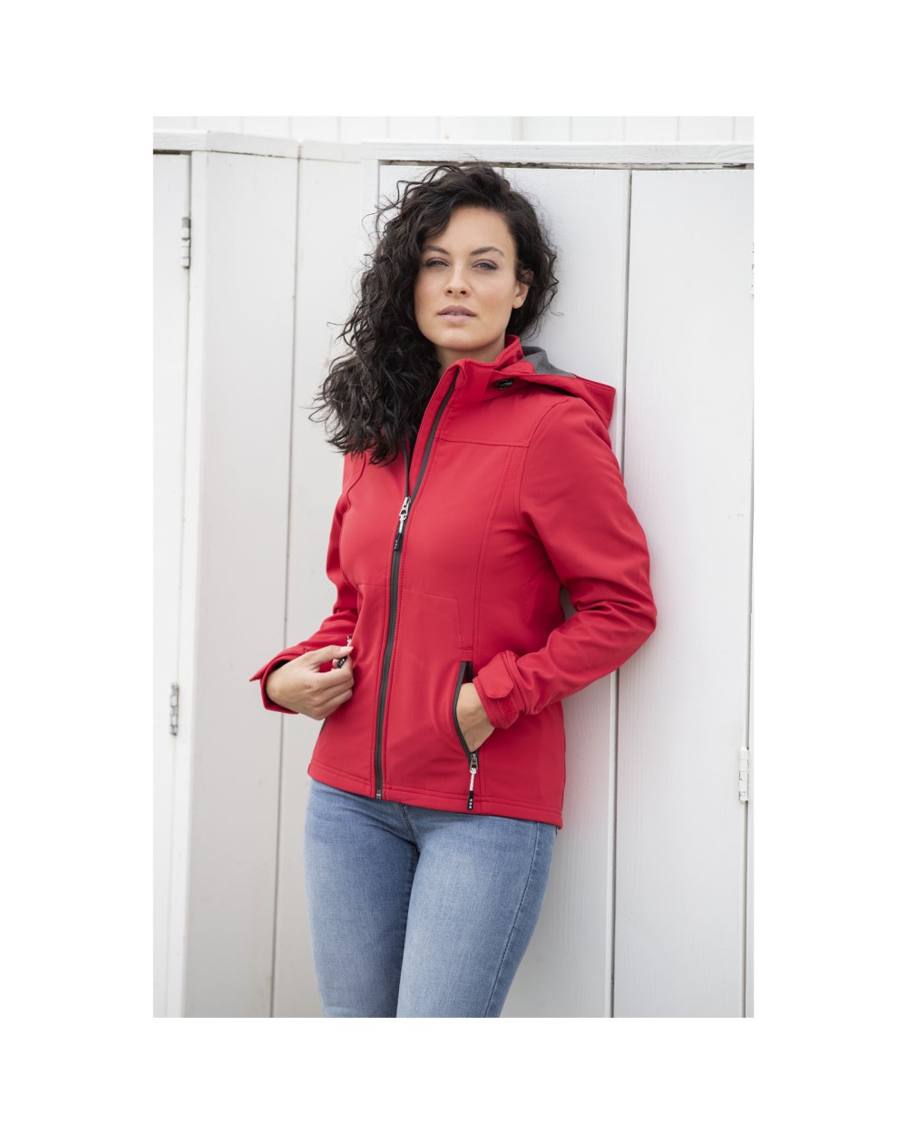 Softshells personnalisable ELEVATE Veste softshell femme Langley