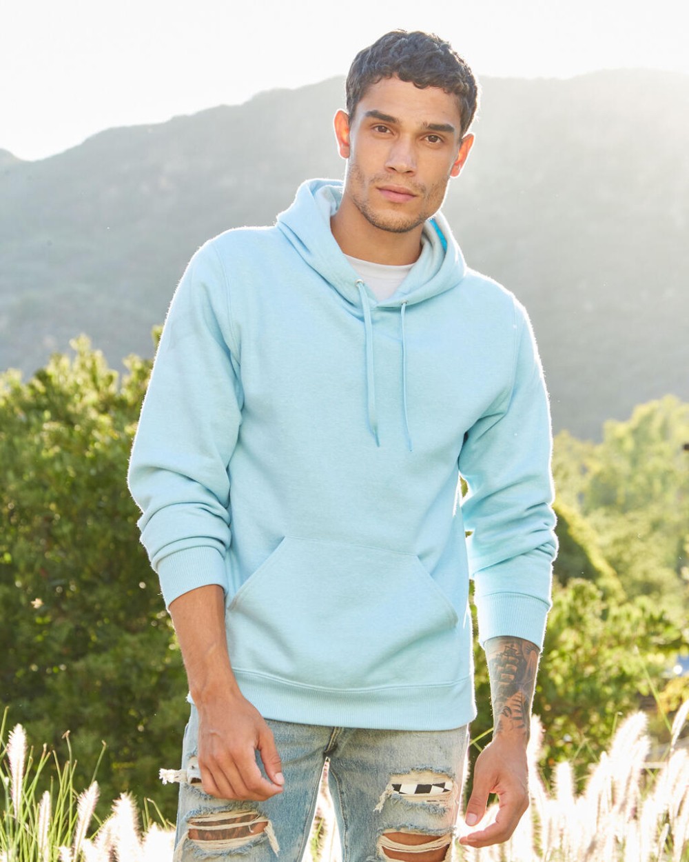 Sweat-shirts personnalisable JERZEES JERZEES Eco Premium Blend Hooded Sweatshirt