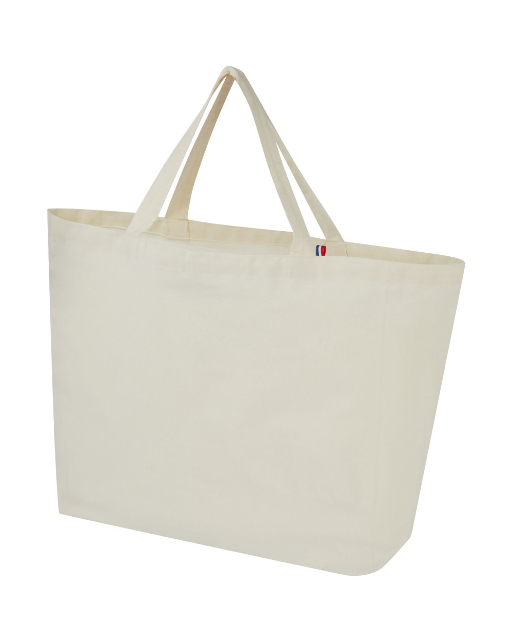 Tote bags personnalisable 4DO Sac shopping Cannes en tissu recyclé de 200 g/m2 10L