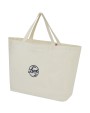 Tote bags 4DO Cannes 200 g/m2 gerecyclede draagtas voor winkelen 10L voor bedrukking &amp; borduring
