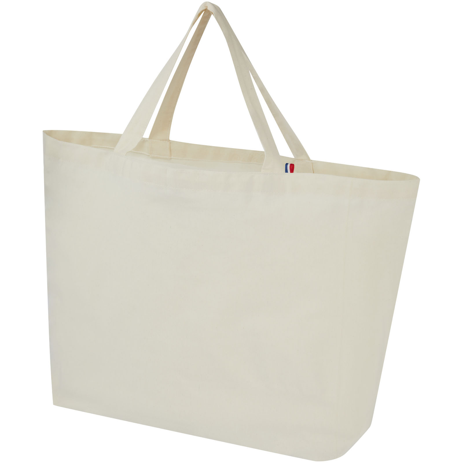 Tote bags personnalisable 4DO Sac shopping Cannes en tissu recyclé de 200 g/m2 10L