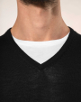 Pulls personnalisable Kariban Pull Mérinos col V homme