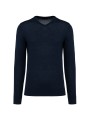 KARIBAN Pull Mérinos col V homme /api/colors/058f028c-f565-4146-9cba-11f5b0ade7a7 personnalisable