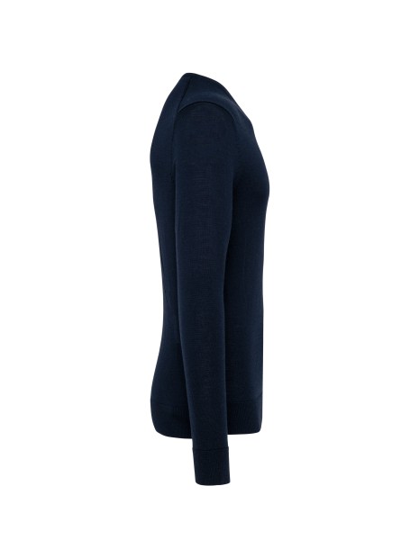 KARIBAN Pull Mérinos col V homme /api/colors/058f028c-f565-4146-9cba-11f5b0ade7a7 personnalisable