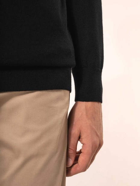 Pulls à personnaliser KARIBAN Pull Mérinos col V homme 