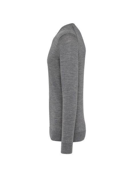 KARIBAN Pull Mérinos col V homme /api/colors/5fcefcdd-901a-471b-86f6-fd6b6c59cd10 personnalisable