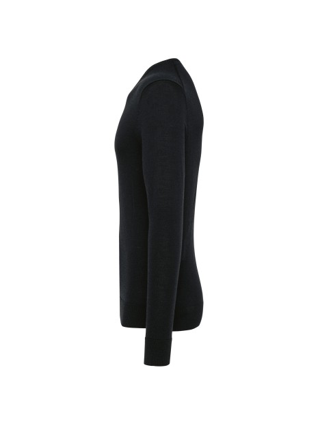 KARIBAN Pull Mérinos col V homme /api/colors/b9fdad4a-5e94-45cb-8c03-c08b349b28c3 personnalisable