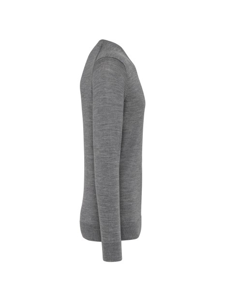 KARIBAN Pull Mérinos col V homme /api/colors/5fcefcdd-901a-471b-86f6-fd6b6c59cd10 personnalisable