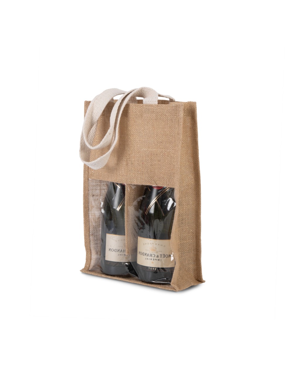 Sacs & Bagagerie personnalisable KIMOOD Sac porte-bouteilles en jute