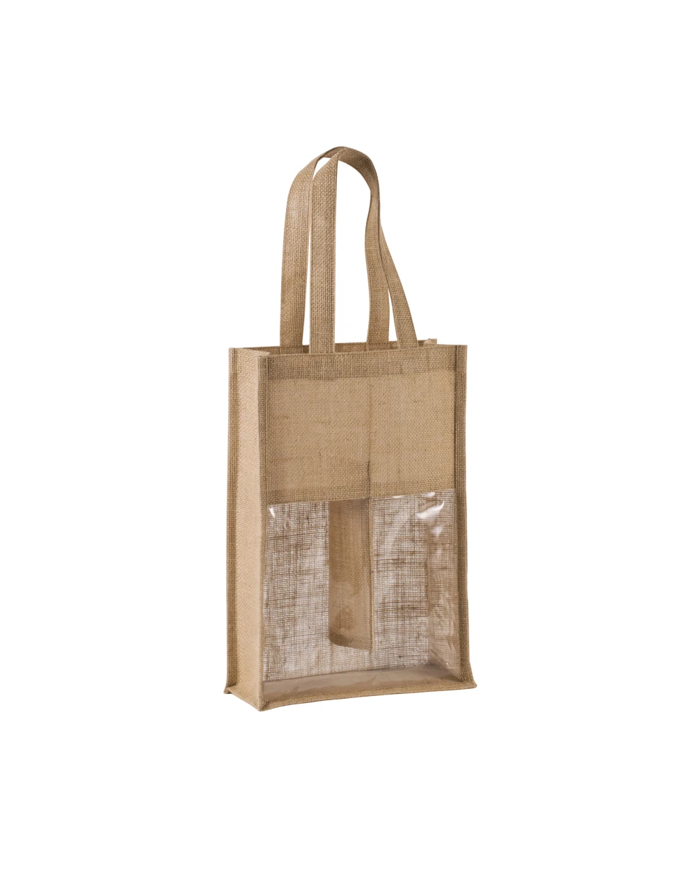 Tassen & Zakken KIMOOD Flessentas van jute voor bedrukking &amp; borduring