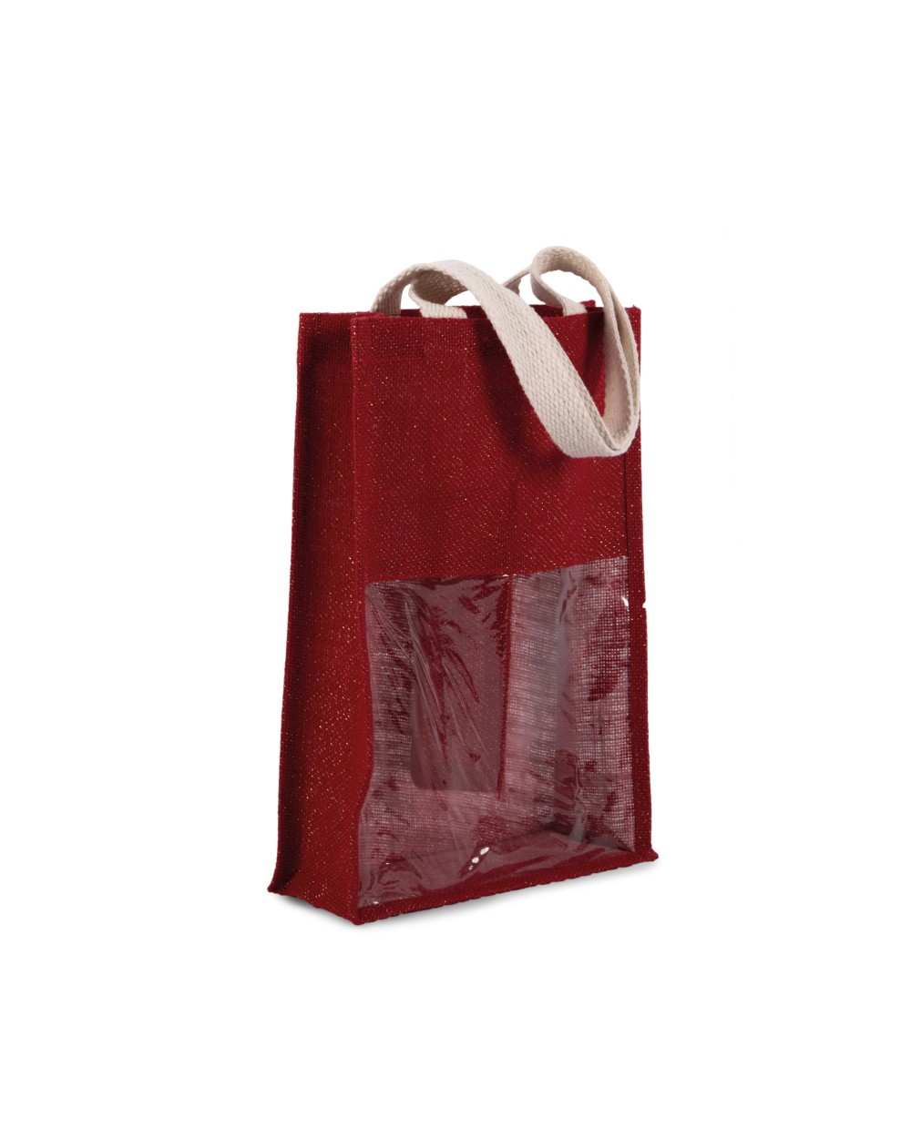 KIMOOD Jute-Flaschenbeutel Taschen personalisierbar