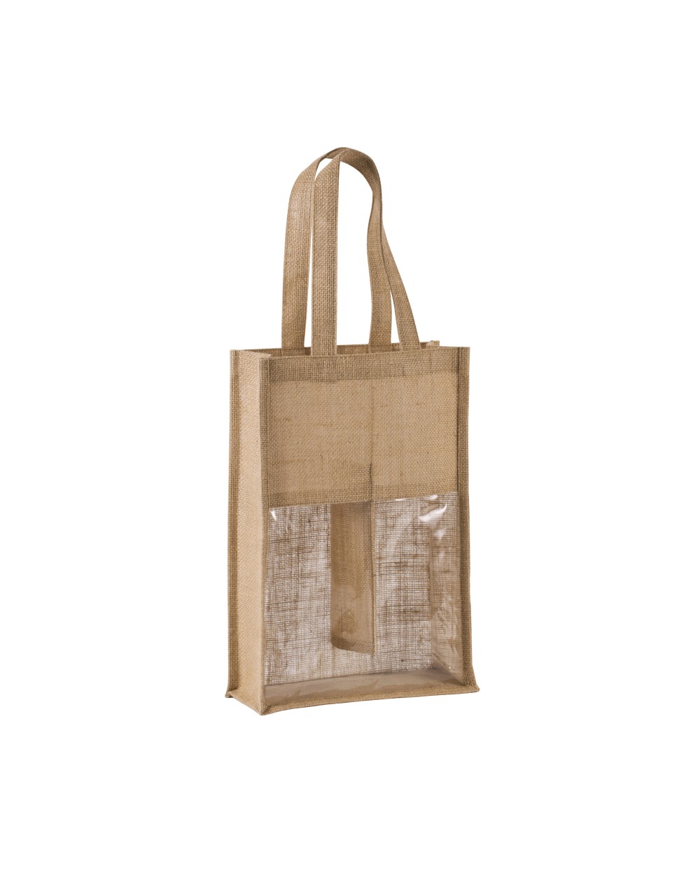 Tassen & Zakken KIMOOD Flessentas van jute voor bedrukking &amp; borduring