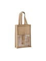 KIMOOD Sac porte-bouteilles en jute /api/colors/e4673c21-e8cb-492b-aa0c-b227b8618401 personnalisable