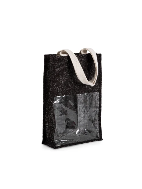 KIMOOD Sac porte-bouteilles en jute /api/colors/bf171ae2-0751-4b73-8324-ce7081841e34 personnalisable