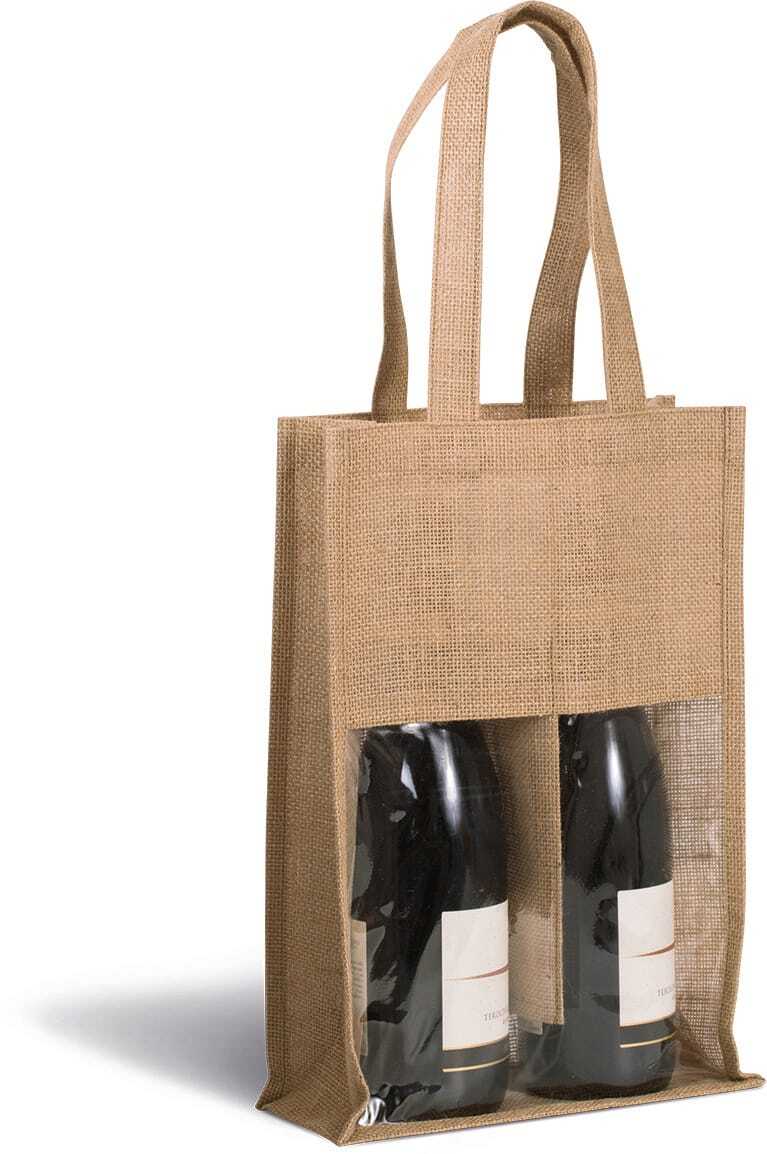 Sacs & Bagagerie personnalisable KIMOOD Sac porte-bouteilles en jute