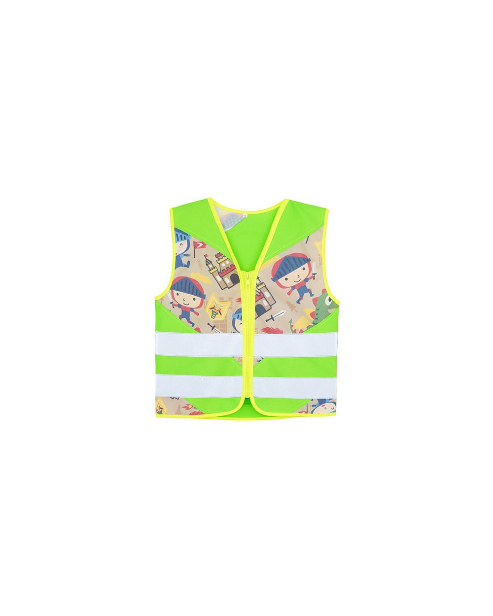 Fluo vestjes KORNTEX Children´s Safety Vest Action Fantasy CO² Neutral voor bedrukking &amp; borduring