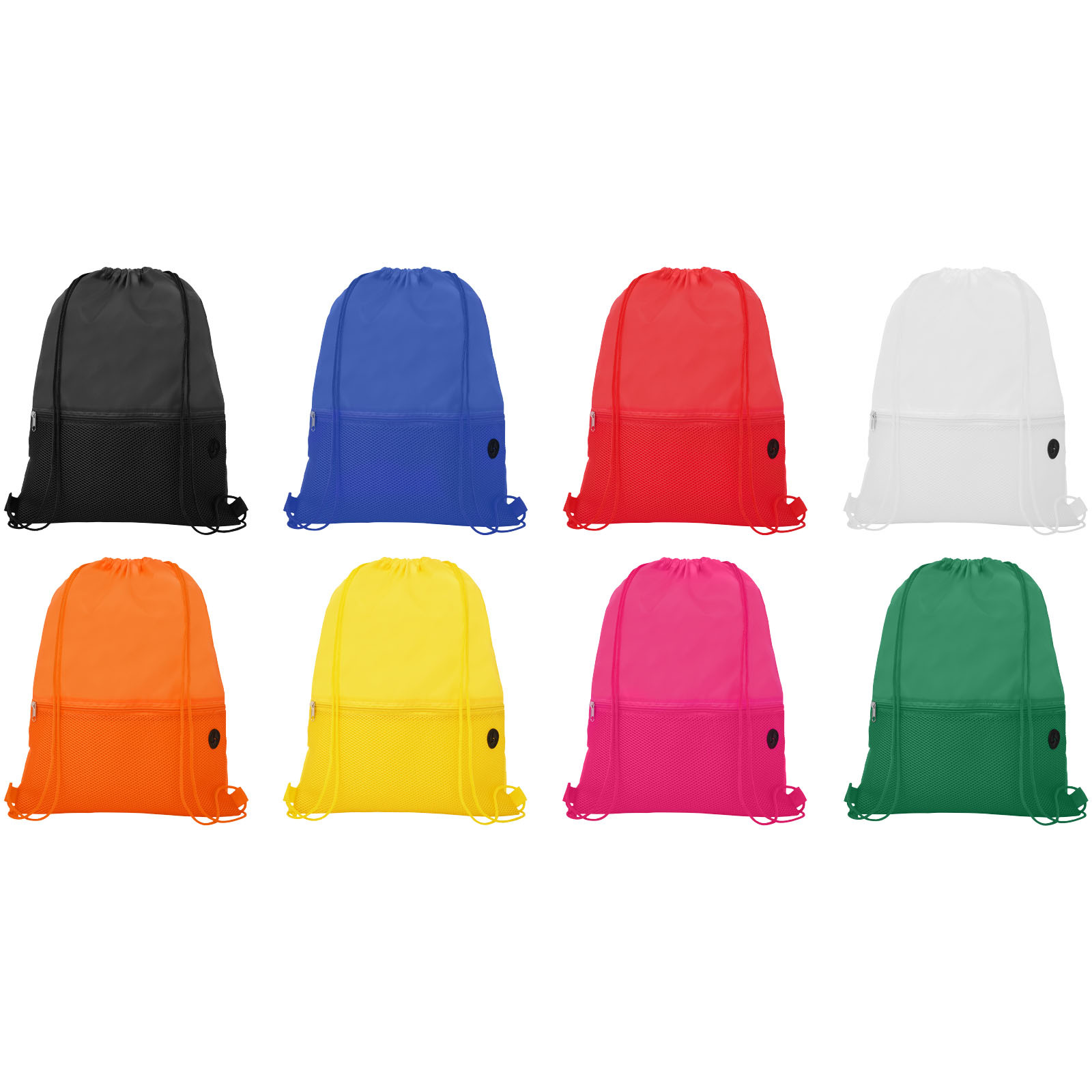 Sacs & Bagagerie personnalisable 4DO Sac à dos Oriole avec cordon, en maille filet 5L