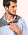 KARIBAN Popeline-Hemd für Herren mit langen Ärmeln Hemden personalisierbar