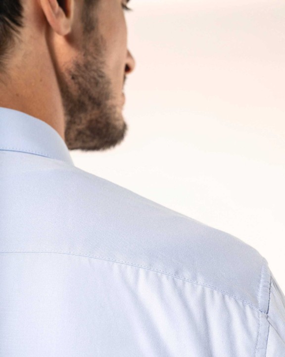 Chemises personnalisable KARIBAN Chemise popeline manches longues homme