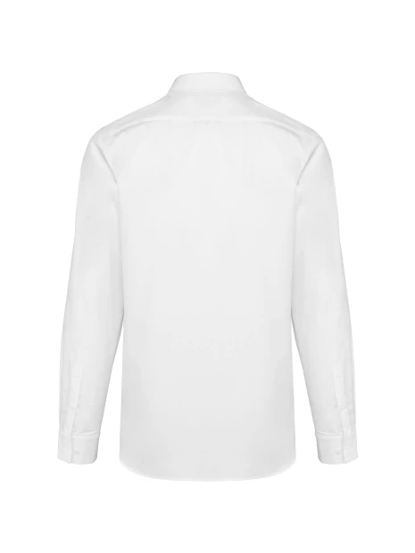 KARIBAN Chemise popeline manches longues homme /api/colors/7a92cd2d-10d2-40b4-928b-296bb7487506 personnalisable