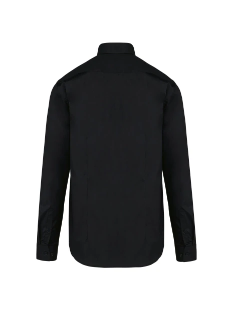 KARIBAN Chemise popeline manches longues homme /api/colors/b9fdad4a-5e94-45cb-8c03-c08b349b28c3 personnalisable