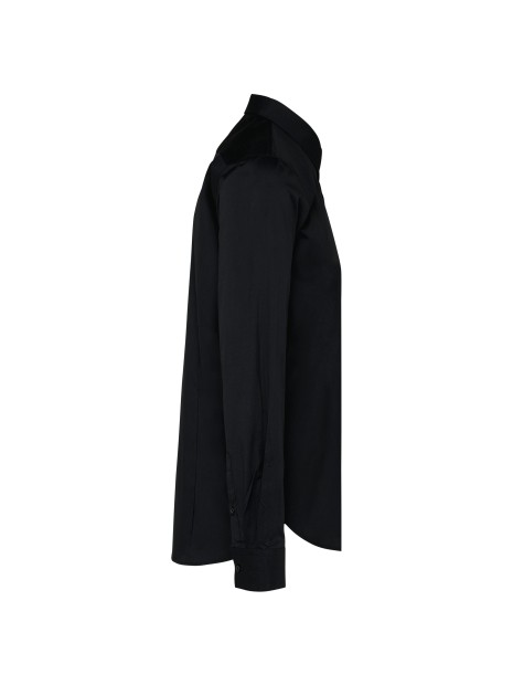 KARIBAN Chemise popeline manches longues homme /api/colors/b9fdad4a-5e94-45cb-8c03-c08b349b28c3 personnalisable