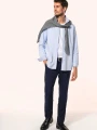 Chemises à personnaliser KARIBAN Chemise popeline manches longues homme 