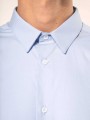 Chemises à personnaliser KARIBAN Chemise popeline manches longues homme 