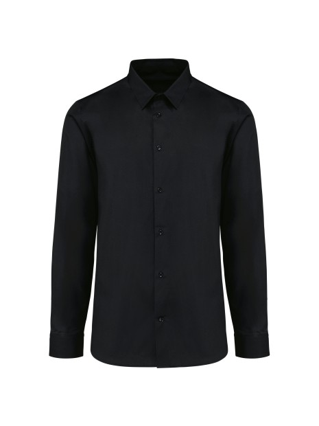 KARIBAN Chemise popeline manches longues homme /api/colors/b9fdad4a-5e94-45cb-8c03-c08b349b28c3 personnalisable