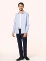 Chemises à personnaliser KARIBAN Chemise popeline manches longues homme 
