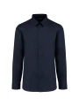 KARIBAN Chemise popeline manches longues homme /api/colors/d9d50384-36db-4f6b-b0cc-223132a0d8bf personnalisable