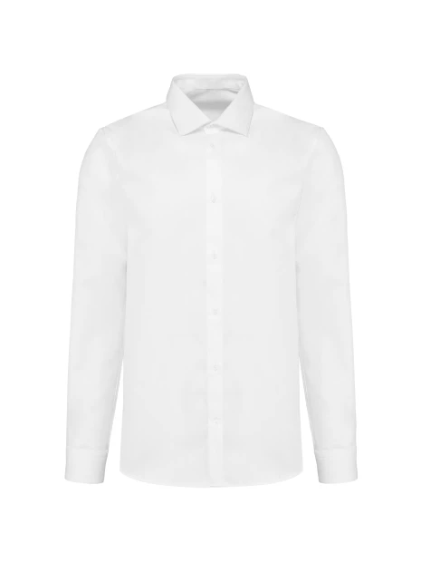 KARIBAN Chemise popeline manches longues homme /api/colors/7a92cd2d-10d2-40b4-928b-296bb7487506 personnalisable