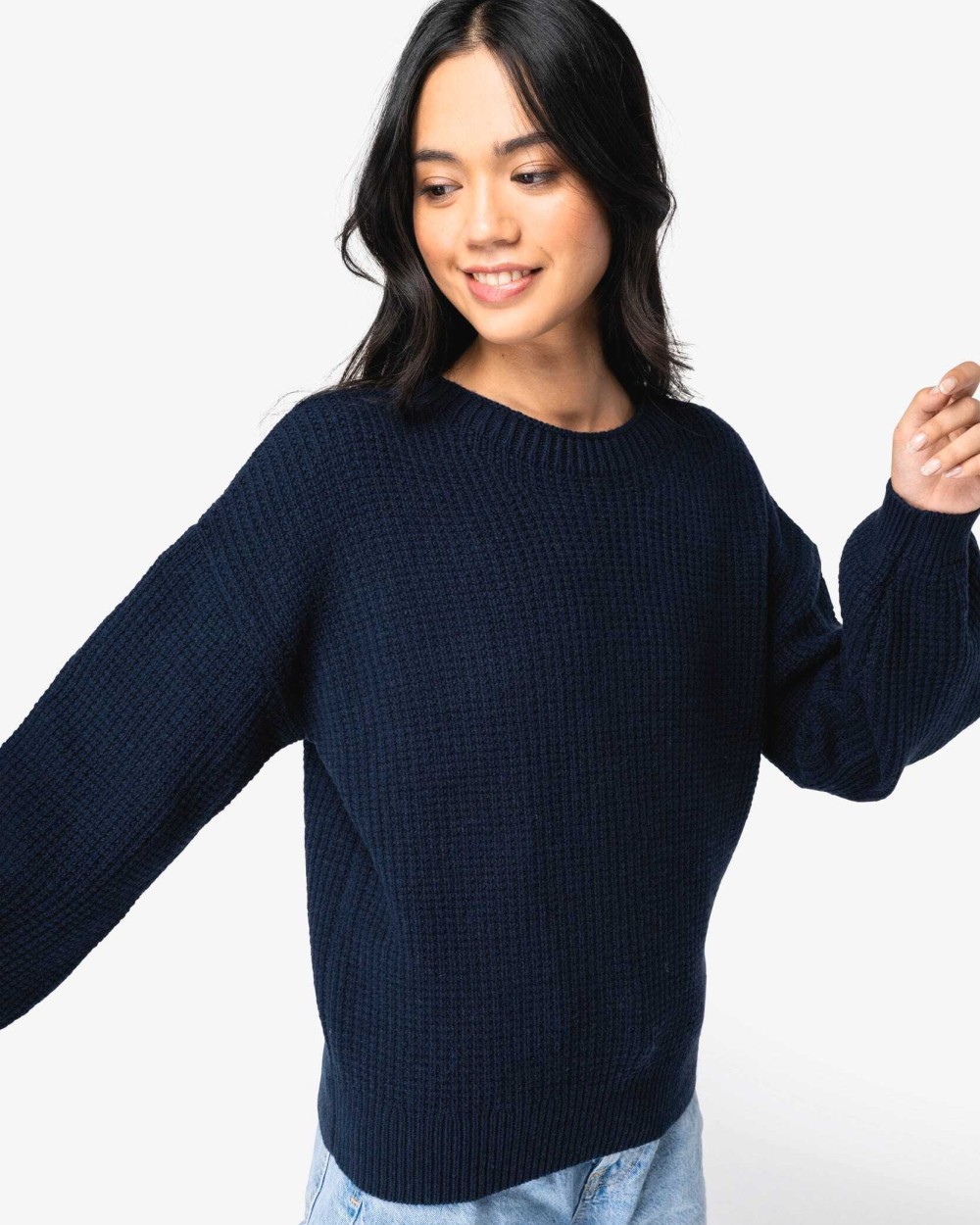 Pulls personnalisable NATIVE SPIRIT Pull écoresponsable en laine mérinos femme