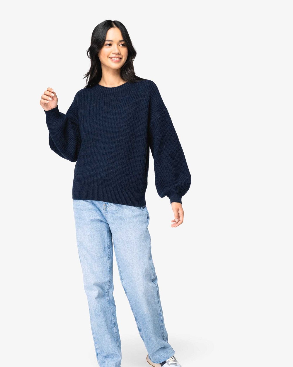 Pulls personnalisable NATIVE SPIRIT Pull écoresponsable en laine mérinos femme