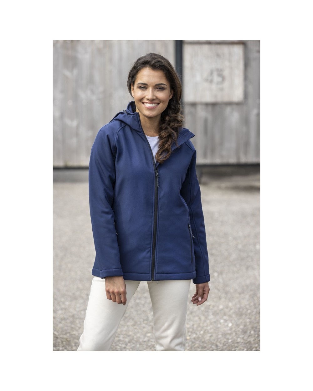 Jassen ELEVATE Notus gewatteerd softshell damesjas voor bedrukking &amp; borduring
