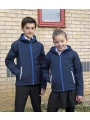 RESULT Youth TX Performance Hooded Soft Shell Jacket  personnalisable