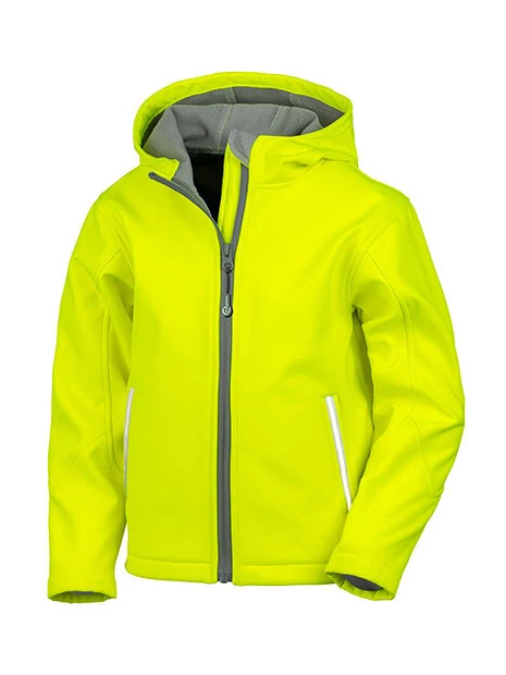 RESULT Youth TX Performance Hooded Soft Shell Jacket /api/colors/61319dc0-910f-40f7-b2bc-2d5fcbf15e9e personnalisable