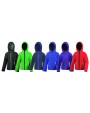 RESULT Youth TX Performance Hooded Soft Shell Jacket Softshells personalisierbar