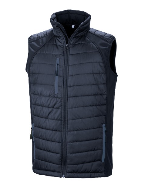 RESULT Gilet softshell rembourré black compass recyclé /api/colors/b68891a9-1d28-4f7a-8deb-775c45027afd personnalisable