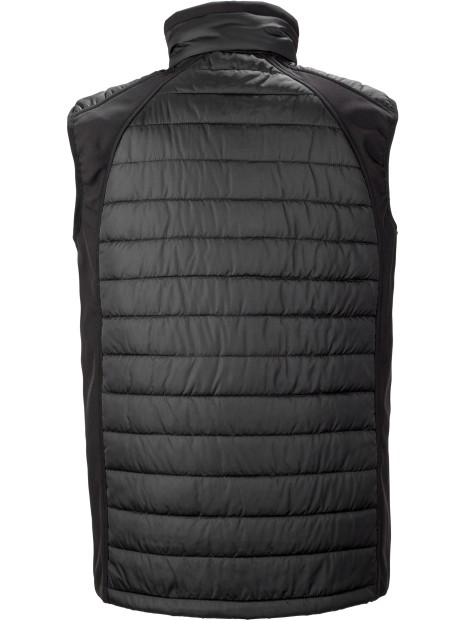 RESULT Gilet softshell rembourré black compass recyclé /api/colors/192401e6-843d-4606-986e-1cec5171342e personnalisable