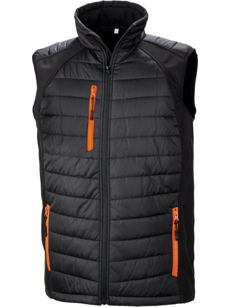 RESULT Gilet softshell rembourré black compass recyclé /api/colors/a825d0cb-4b81-4fb3-8c4e-0cffe2e80eec personnalisable