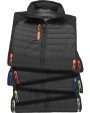 Softshells personnalisable RESULT Gilet softshell rembourré black compass recyclé