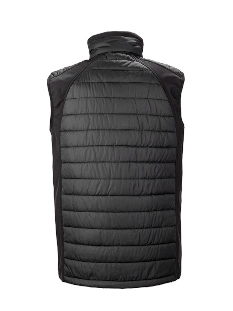 RESULT Gilet softshell rembourré black compass recyclé /api/colors/b9fdad4a-5e94-45cb-8c03-c08b349b28c3 personnalisable