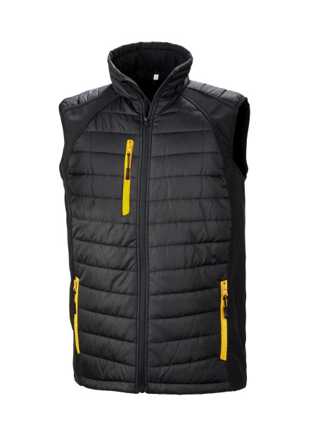 RESULT Gilet softshell rembourré black compass recyclé /api/colors/20a7a408-8f15-4eed-a4f8-474d4f754ccf personnalisable