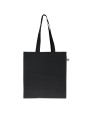 Tassen & Zakken 4DO Fairtrade katoenen tas gekleurd lang 140g/m² 38x42cm voor bedrukking &amp; borduring