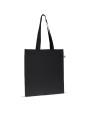 Tassen & Zakken 4DO Fairtrade katoenen tas gekleurd lang 140g/m² 38x42cm voor bedrukking &amp; borduring