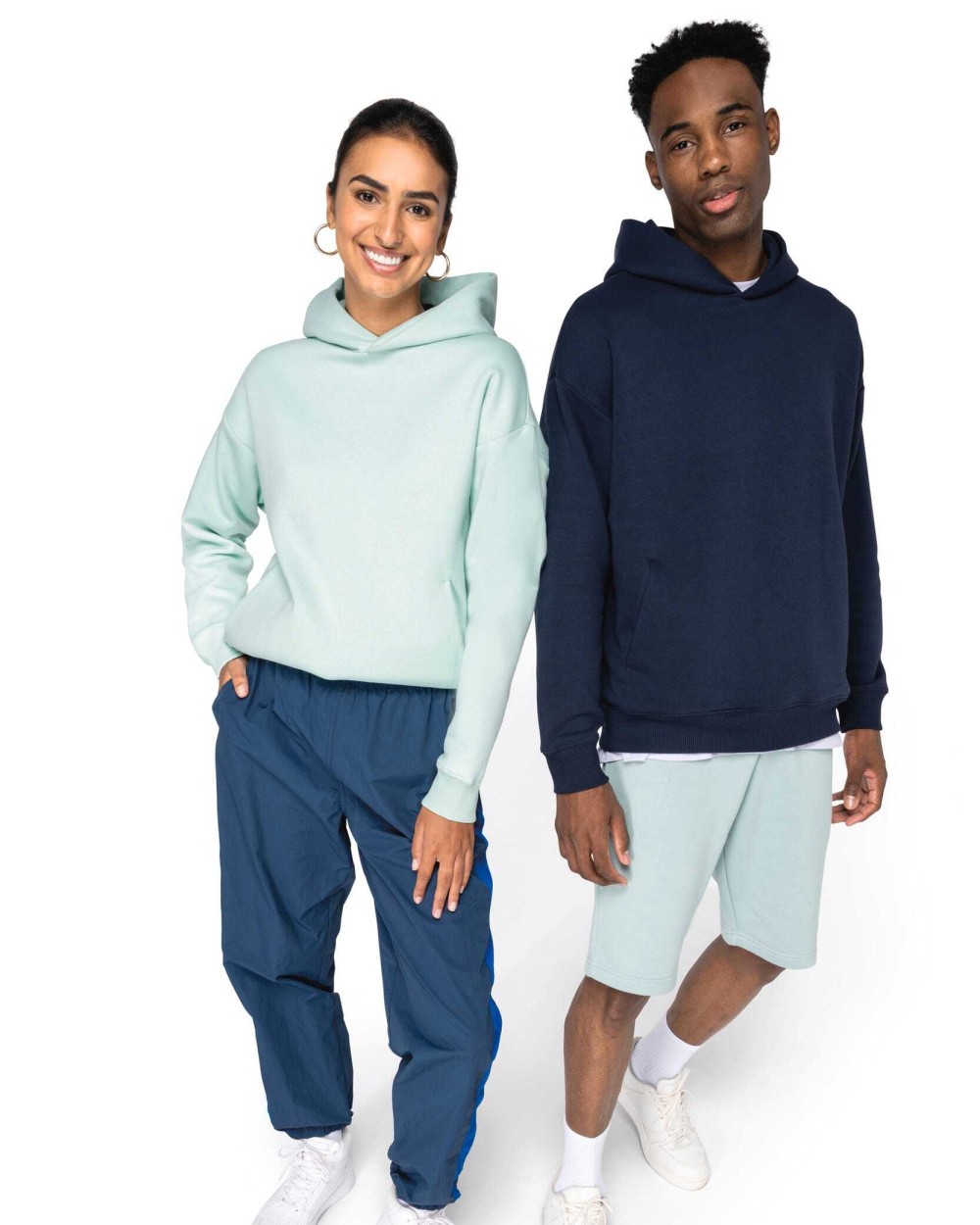 Sweat-shirts personnalisable NATIVE SPIRIT Sweat-shirt écoresponsable à capuche oversize unisexe