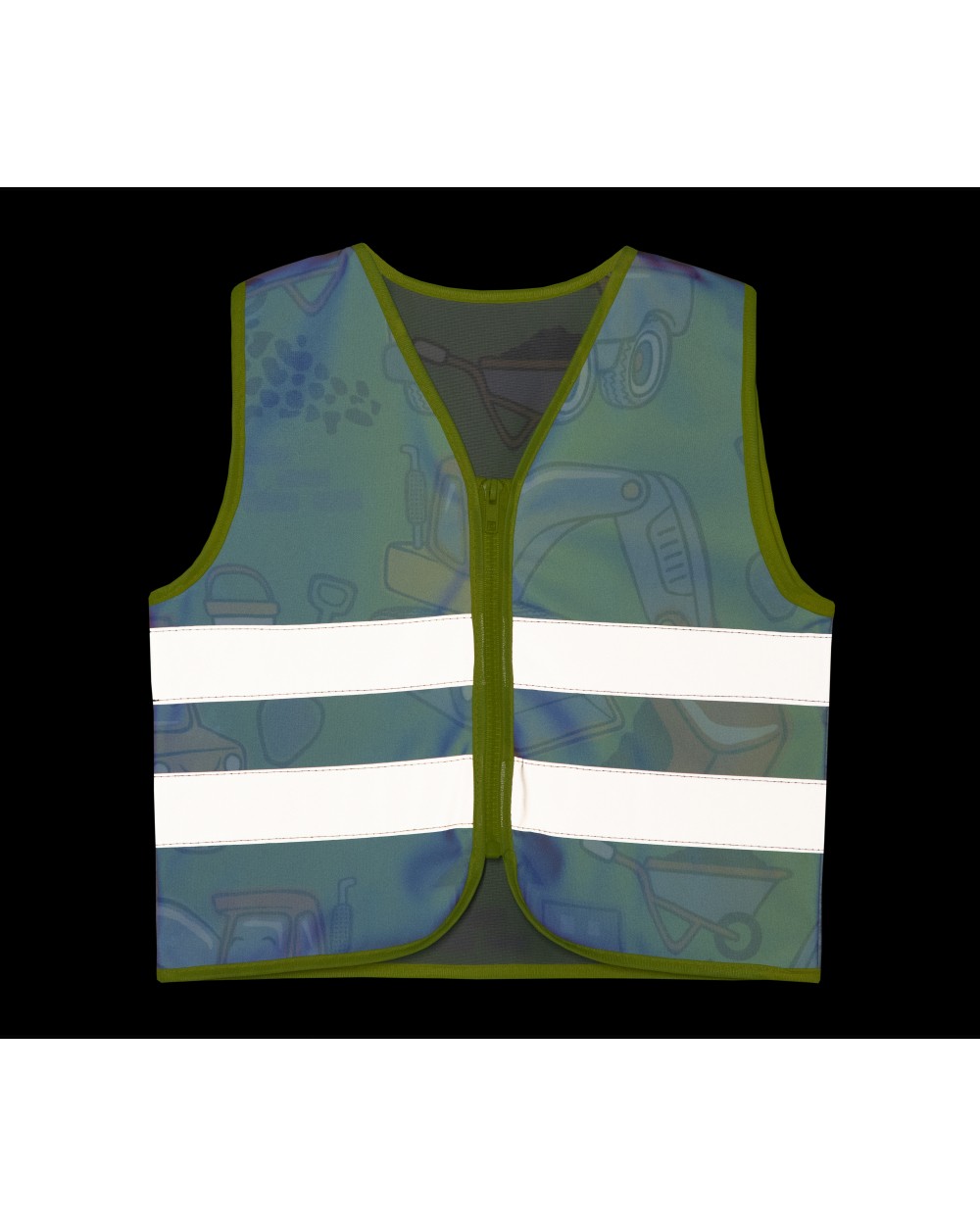 KORNTEX Children´s Safety Vest Action Working Heroes CO² Neutral Warnwesten personalisierbar