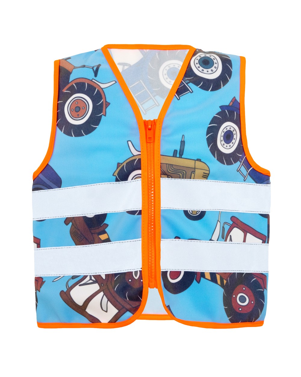 KORNTEX Children´s Safety Vest Action Working Heroes CO² Neutral Warnwesten personalisierbar